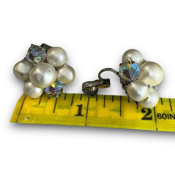 Laguna B Pearl and Crystal Earrings - Picture 6 of 6